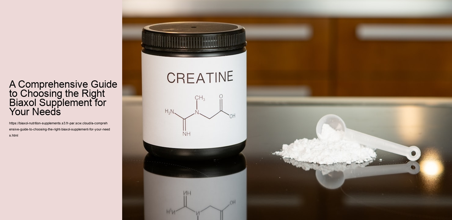 A Comprehensive Guide to Choosing the Right Biaxol Supplement for Your Needs