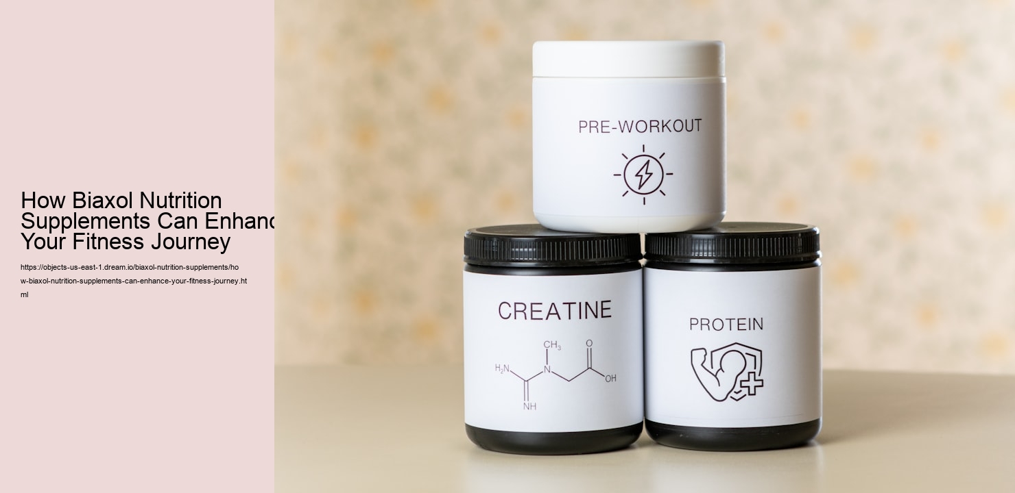 How Biaxol Nutrition Supplements Can Enhance Your Fitness Journey